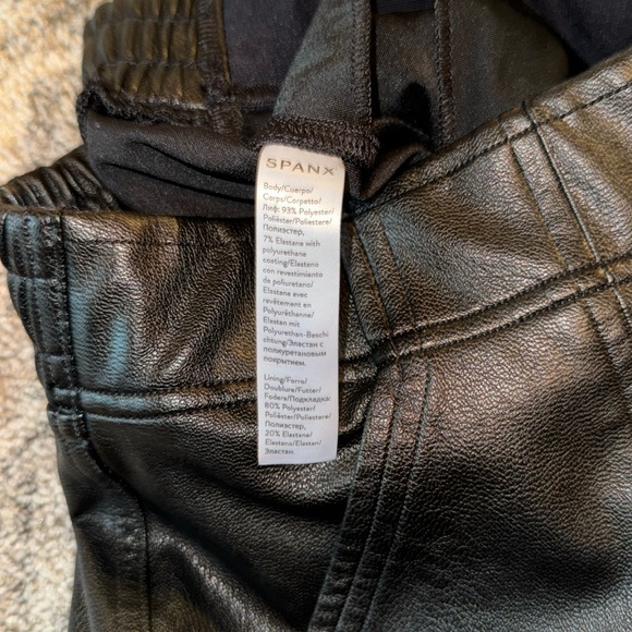 Spanx Leather Like Joggers - Picture 6 of 6
